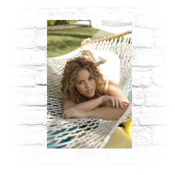 Shakira Metal Wall Art