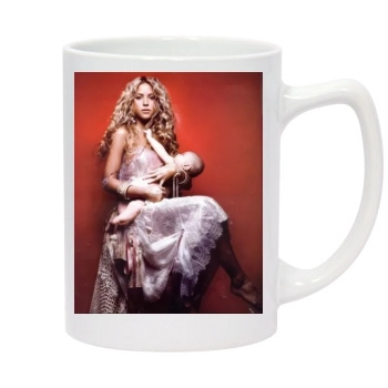 Shakira 14oz White Statesman Mug