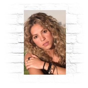 Shakira Metal Wall Art