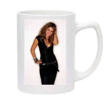 Shakira 14oz White Statesman Mug