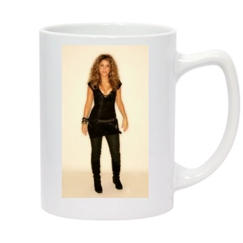 Shakira 14oz White Statesman Mug