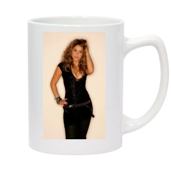 Shakira 14oz White Statesman Mug