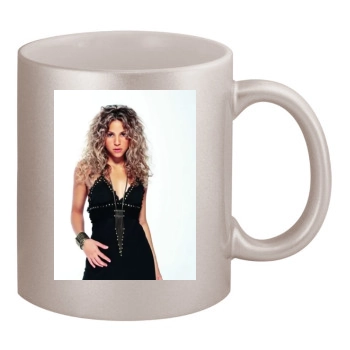 Shakira 11oz Metallic Silver Mug