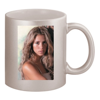 Shakira 11oz Metallic Silver Mug