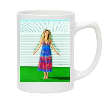 Shakira 14oz White Statesman Mug