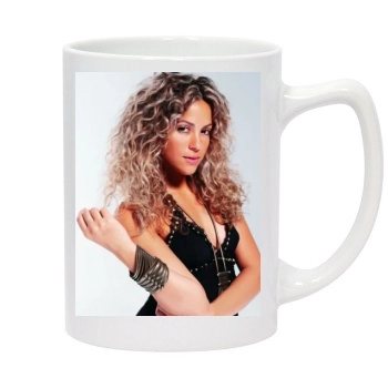 Shakira 14oz White Statesman Mug