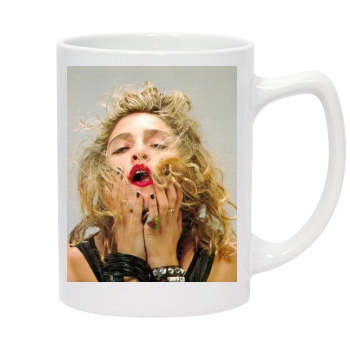 Madonna 14oz White Statesman Mug