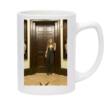 Shakira 14oz White Statesman Mug