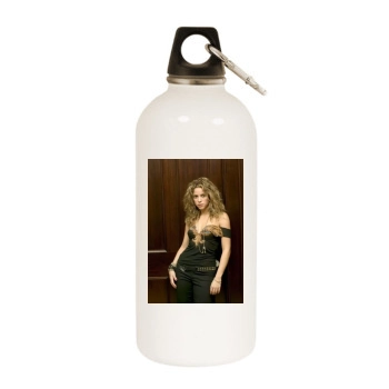 Shakira White Water Bottle With Carabiner