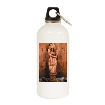 Shakira White Water Bottle With Carabiner