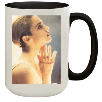 Madonna 15oz Colored Inner & Handle Mug