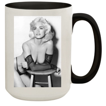 Madonna 15oz Colored Inner & Handle Mug