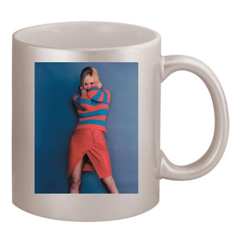 Madonna 11oz Metallic Silver Mug