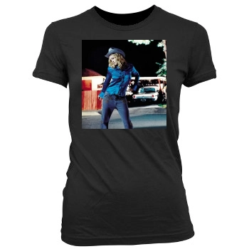 Madonna Women's Junior Cut Crewneck T-Shirt