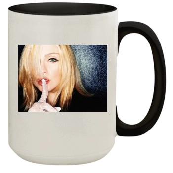 Madonna 15oz Colored Inner & Handle Mug