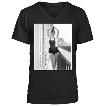 Sophie Marceau Men's V-Neck T-Shirt