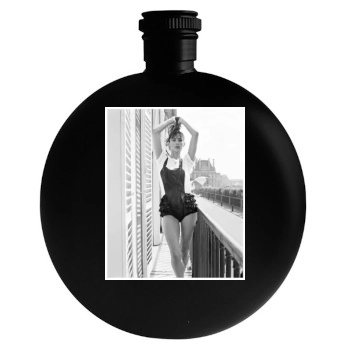 Sophie Marceau Round Flask