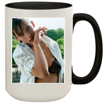 Sophie Marceau 15oz Colored Inner & Handle Mug