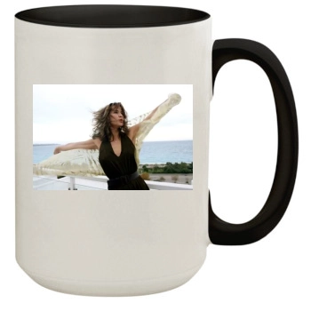 Sophie Marceau 15oz Colored Inner & Handle Mug