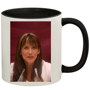 Sophie Marceau 11oz Colored Inner & Handle Mug