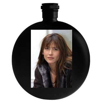 Sophie Marceau Round Flask