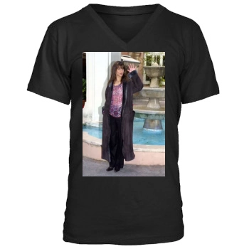 Sophie Marceau Men's V-Neck T-Shirt