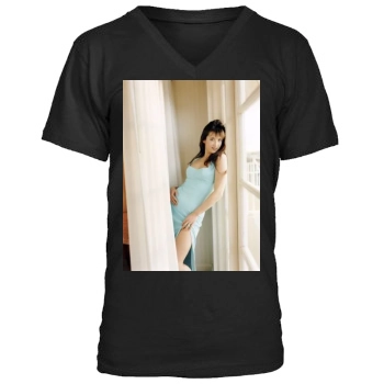 Sophie Marceau Men's V-Neck T-Shirt