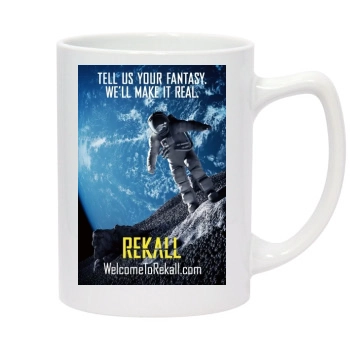 Total Recall (2012) 14oz White Statesman Mug