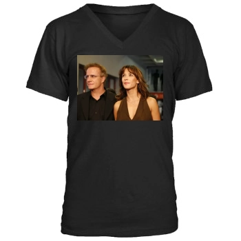 Sophie Marceau Men's V-Neck T-Shirt