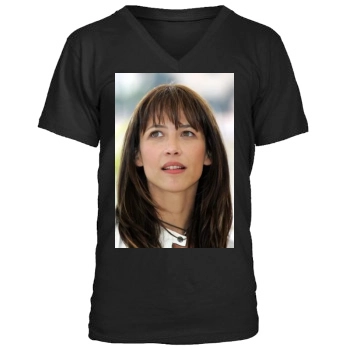 Sophie Marceau Men's V-Neck T-Shirt