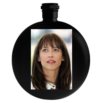 Sophie Marceau Round Flask