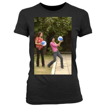 Tammin Sursok Women's Junior Cut Crewneck T-Shirt