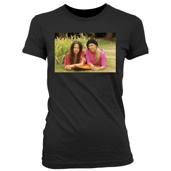 Tammin Sursok Women's Junior Cut Crewneck T-Shirt