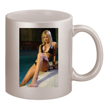 Tara Conner 11oz Metallic Silver Mug