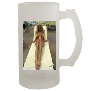 Tara Reid 16oz Frosted Beer Stein