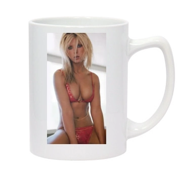 Tara Reid 14oz White Statesman Mug