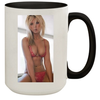 Tara Reid 15oz Colored Inner & Handle Mug