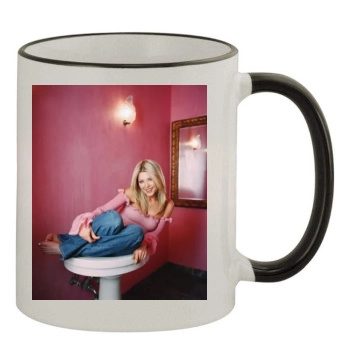 Tara Reid 11oz Colored Rim & Handle Mug