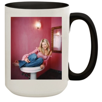 Tara Reid 15oz Colored Inner & Handle Mug