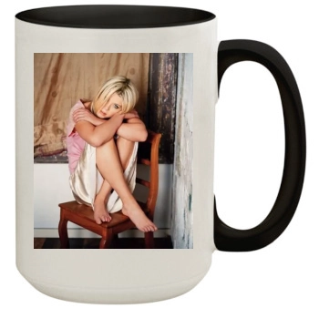 Tara Reid 15oz Colored Inner & Handle Mug