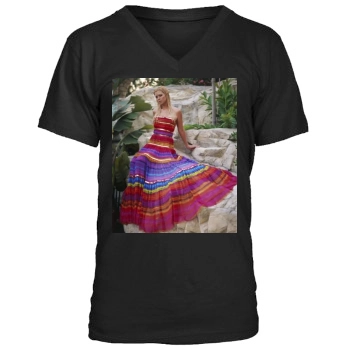 Tara Reid Men's V-Neck T-Shirt