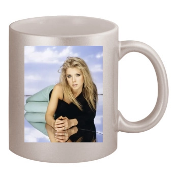 Tara Reid 11oz Metallic Silver Mug