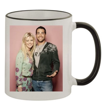 Tara Reid 11oz Colored Rim & Handle Mug