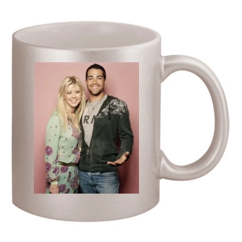 Tara Reid 11oz Metallic Silver Mug