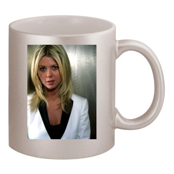 Tara Reid 11oz Metallic Silver Mug