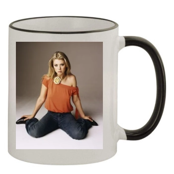 Tara Reid 11oz Colored Rim & Handle Mug