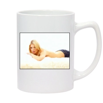 Tara Reid 14oz White Statesman Mug