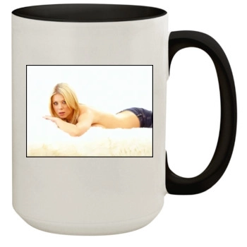 Tara Reid 15oz Colored Inner & Handle Mug