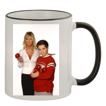 Tara Reid 11oz Colored Rim & Handle Mug