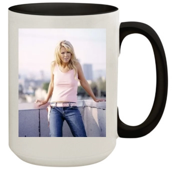 Tara Reid 15oz Colored Inner & Handle Mug